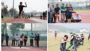 आईयूयू स्पोर्ट्स मीट के दूसरे दिन प्रतिभाओं का दमदार प्रदर्शन