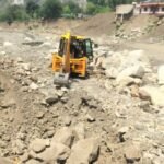 आपदा प्रभावित क्षेत्र कार्लीगाड़ में मलवे के चैनेलाइजेशन का कार्य प्रारंभ
