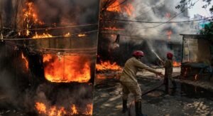 मालवीय नगर के रेस्टोरेंट में लगी भीषण आग, 21 लोगों की मौत, कई घायल