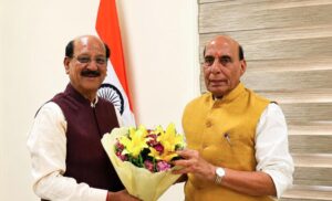 केंद्रीय रक्षा मंत्री राजनाथ सिंह से मिले कैबिनेट मंत्री सुबोध उनियाल