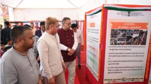 हर घर तिरंगा अभियान के तहत न्यू टिहरी में सीबीसी की फोटो प्रदर्शनी का हुआ उद्घाटन