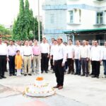 स्वतंत्रता दिवस के अवसर पर महानिदेशक बंशीधर तिवारी ने किया ध्वजारोहण