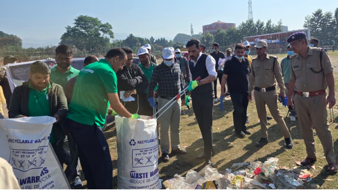स्वच्छ सर्वेक्षण अभियान के तह्त शहर में चला विशेष सफाई अभियान, 40 टन कूड़ा उठाया गया